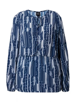 Foto van product Ulla Popken Blouse blauw / donkerblauw