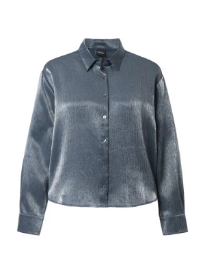 Foto van product Ulla Popken Blouse blauw gemêleerd