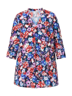 Foto van product Ulla Popken Blouse blauw / navy / sering / rood