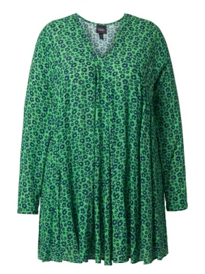 Foto van product Ulla Popken Blouse donkerblauw / groen