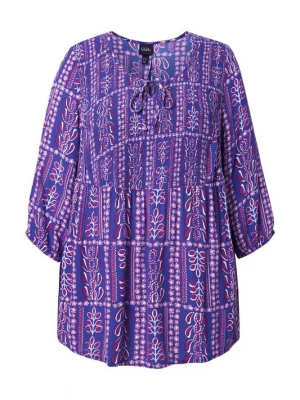 Foto van product Ulla Popken Blouse donkerblauw / lila