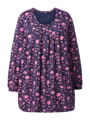 Foto van product Ulla Popken Blouse donkerblauw / pink