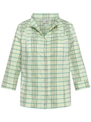 Foto van product Ulla Popken Blouse geel / grijs / groen / wit