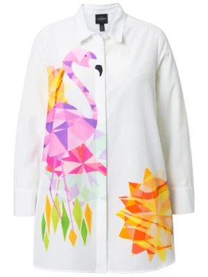 Foto van product Ulla Popken Blouse gemengde kleuren / wit