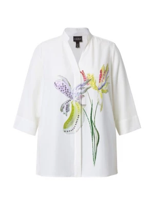 Foto van product Ulla Popken Blouse gemengde kleuren / wit