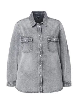 Foto van product Ulla Popken Blouse grey denim