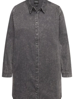 Foto van product Ulla Popken Blouse grijs gemêleerd