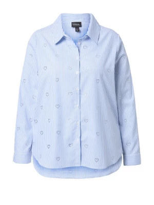 Foto van product Ulla Popken Blouse hemelsblauw / wit