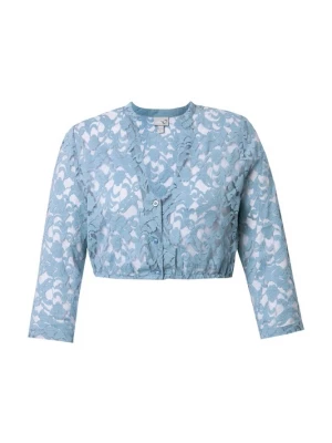 Foto van product Ulla Popken Blouse lichtblauw / wit