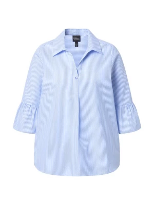 Foto van product Ulla Popken Blouse lichtblauw / wit