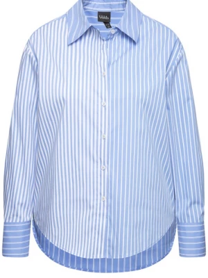 Foto van product Ulla Popken Blouse lichtblauw / wit