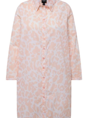 Foto van product Ulla Popken Blouse lichtoranje / wit