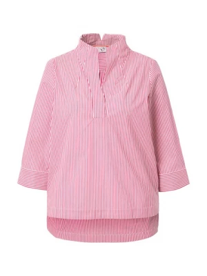 Foto van product Ulla Popken Blouse lichtroze / wit