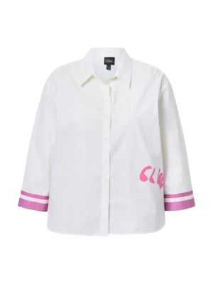 Foto van product Ulla Popken Blouse lila / pink / wit