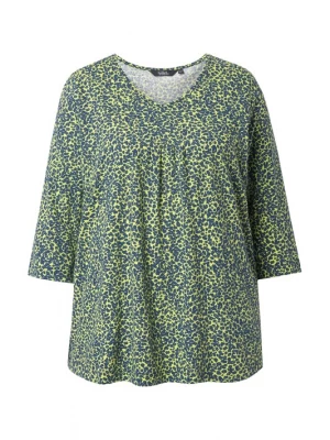 Foto van product Ulla Popken Blouse limoen / petrol