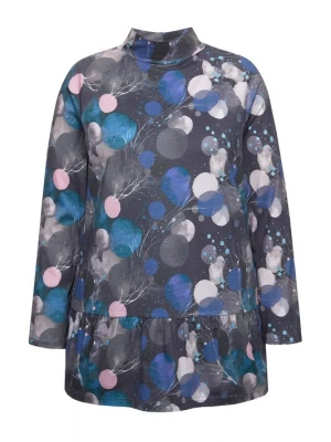 Foto van product Ulla Popken Blouse marine / gemengde kleuren