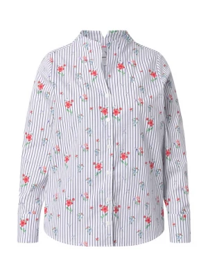 Foto van product Ulla Popken Blouse marine / groen / rood / wit