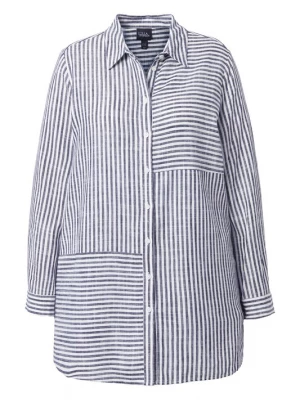 Foto van product Ulla Popken Blouse marine / wit
