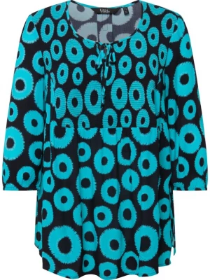 Foto van product Ulla Popken Blouse navy / turquoise