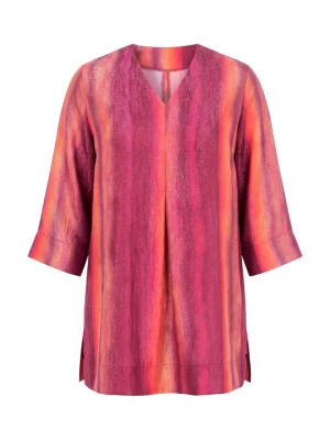 Foto van product Ulla Popken Blouse oranje / fuchsia