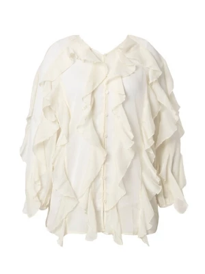 Foto van product Ulla Popken Blouse pasteelgeel