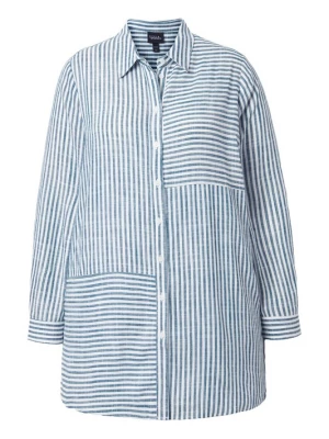 Foto van product Ulla Popken Blouse petrol / wit