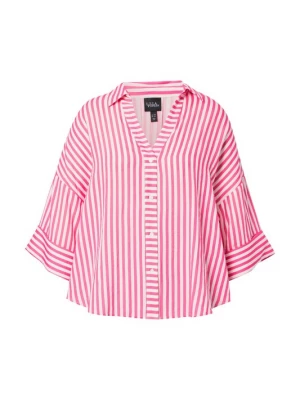 Foto van product Ulla Popken Blouse pink / wit