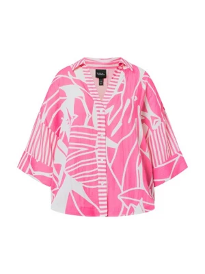 Foto van product Ulla Popken Blouse pink / wit