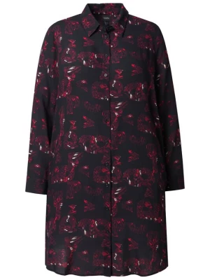 Foto van product Ulla Popken Blouse rood / zwart / wit