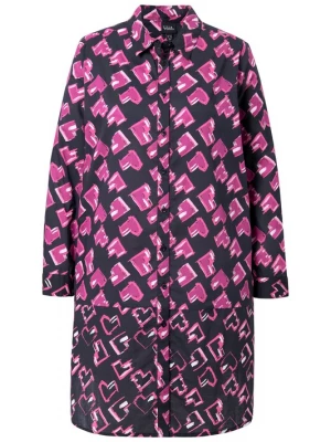 Foto van product Ulla Popken Blouse rosa / zwart