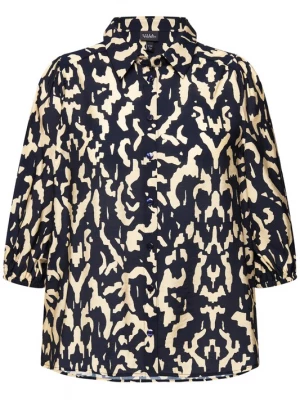 Foto van product Ulla Popken Blouse sand / zwart