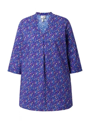 Foto van product Ulla Popken Blouse violetblauw / donkerlila