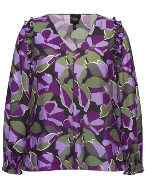 Foto van product Ulla Popken Blouse violetblauw / gemengde kleuren
