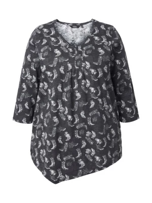 Foto van product Ulla Popken Blouse zwart / wit
