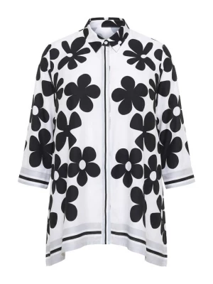 Foto van product Ulla Popken Blouse zwart / wit