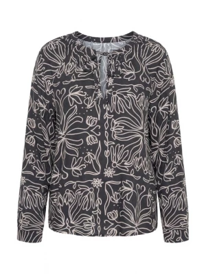 Foto van product Ulla Popken Blouse zwart / wit