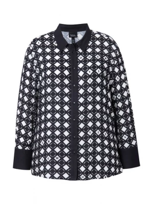 Foto van product Ulla Popken Blouse zwart / wit