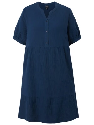 Foto van product Ulla Popken Blousejurk donkerblauw