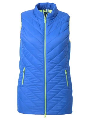 Foto van product Ulla Popken Bodywarmer blauw / geel