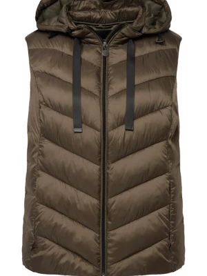 Foto van product Ulla Popken Bodywarmer 'HYPRAR' sepia
