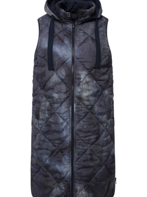 Foto van product Ulla Popken Bodywarmer navy / lichtblauw / basaltgrijs / wit