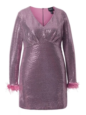 Foto van product Ulla Popken Cocktailjurk pink / rosa