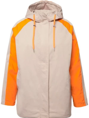 Foto van product Ulla Popken Functionele jas beige / oranje