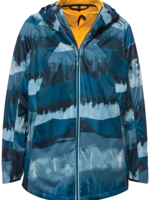 Foto van product Ulla Popken Functionele jas blauw / geel