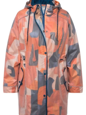 Foto van product Ulla Popken Functionele jas blauw / oranje