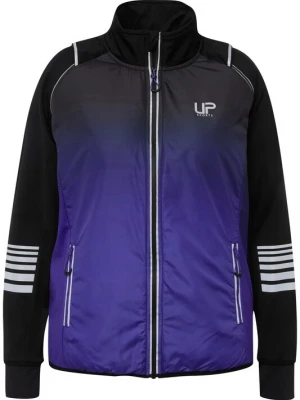 Foto van product Ulla Popken Functionele jas violetblauw / zwart / zilver