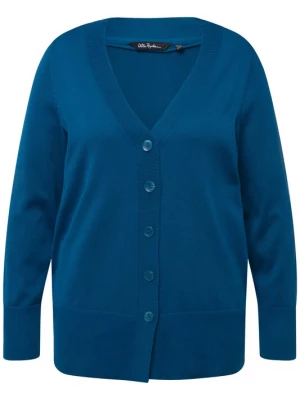 Foto van product Ulla Popken Gebreid vest blauw