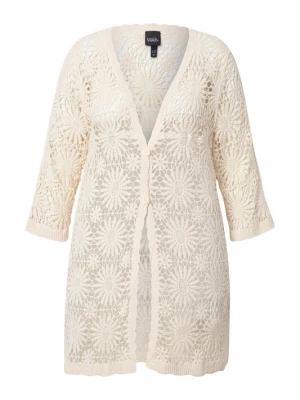 Foto van product Ulla Popken Gebreid vest crème