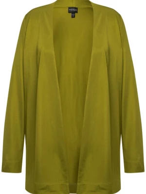 Foto van product Ulla Popken Gebreid vest donkergroen