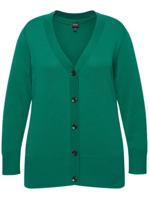 Foto van product Ulla Popken Gebreid vest groen